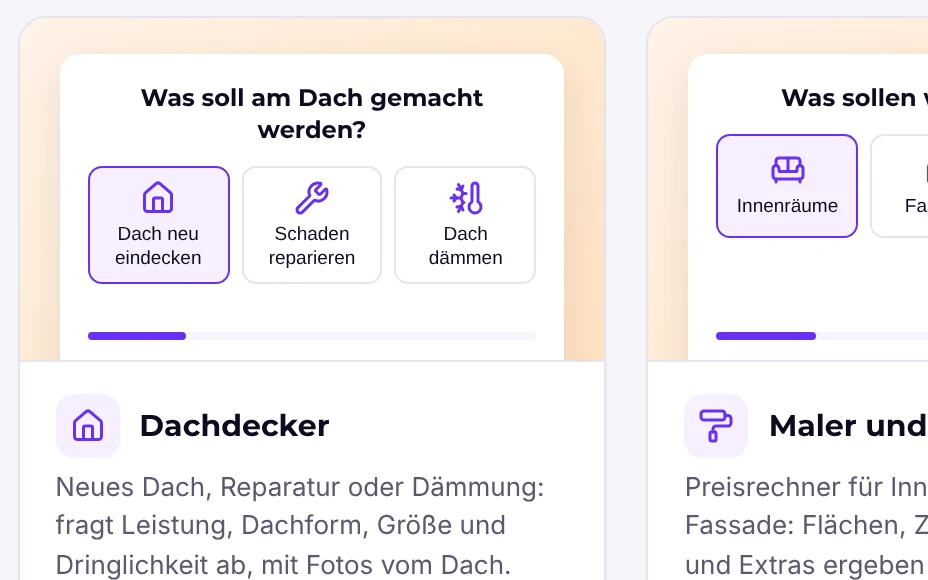 Template gallery with filters by goal and industry